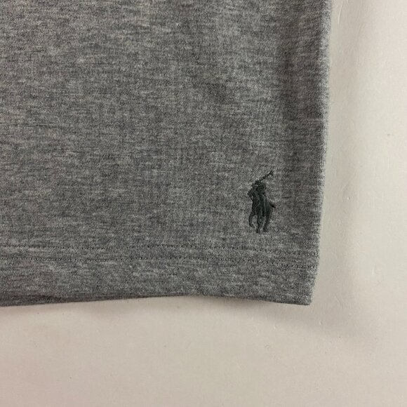 Polo Ralph Lauren Shorts Mens XXL Gray Sweat Athletic Zip Pocket Terry Drawsting - Picture 7 of 14